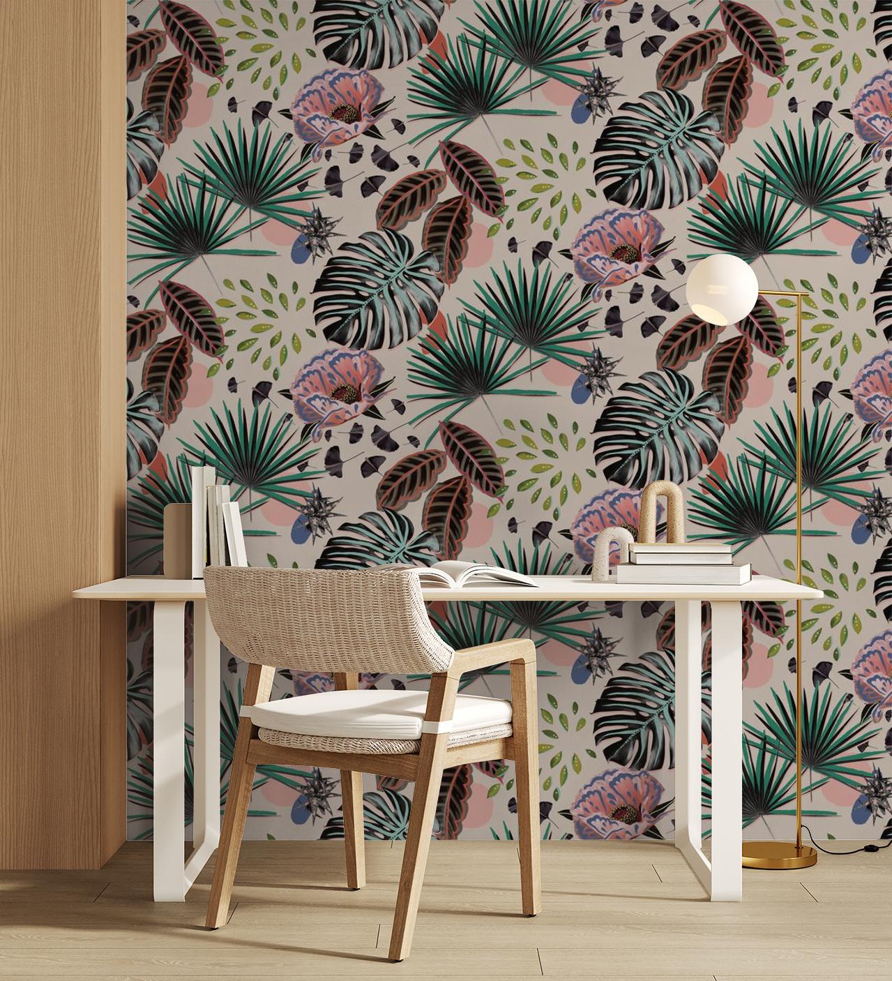 Floral Pop Wallpaper