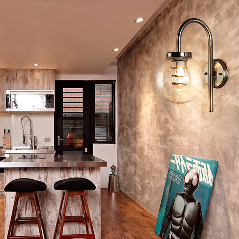Autumn Industrial Wall Sconce: Vintage Charm Meets Modern Functionality