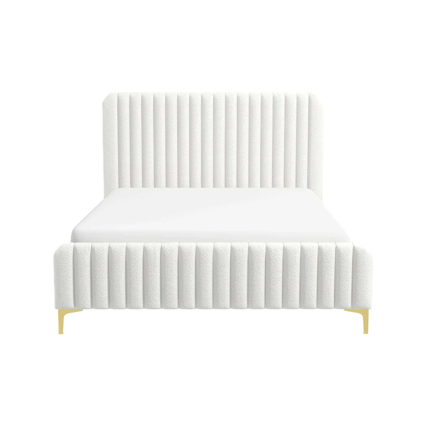 Valery King Size Upholstered Platform Bed