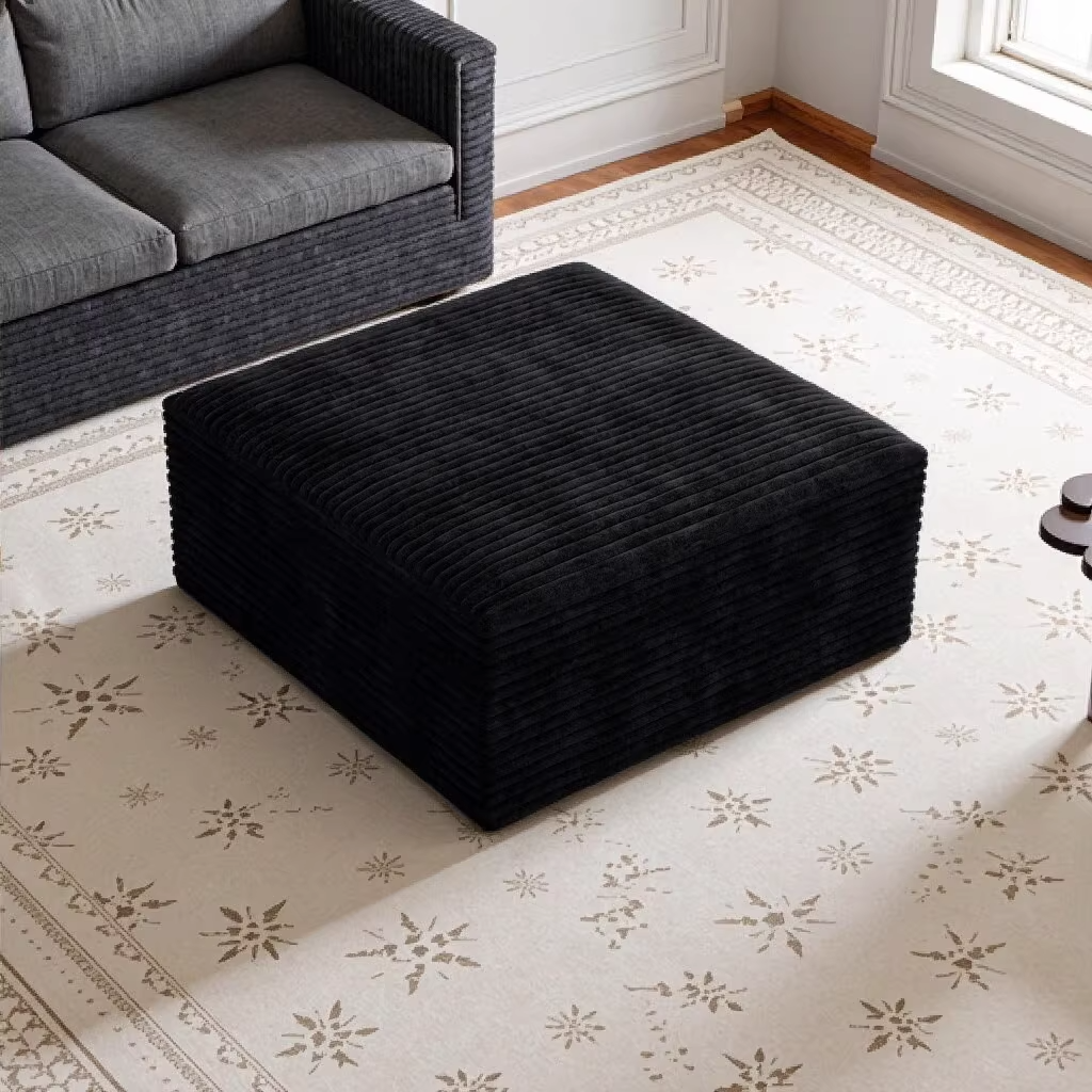 SP-009M Black Ottoman