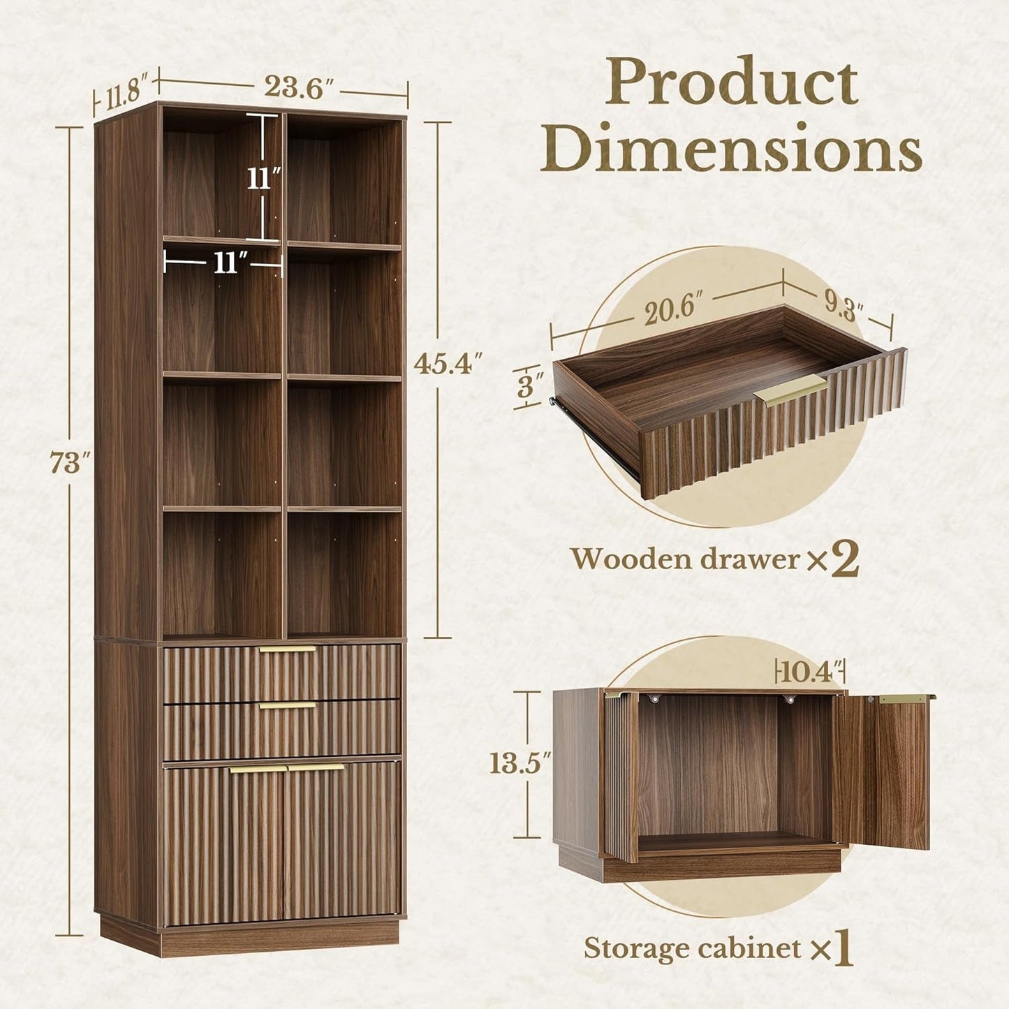 Electric Height Adjustable Desk 48 Inches Bookcase