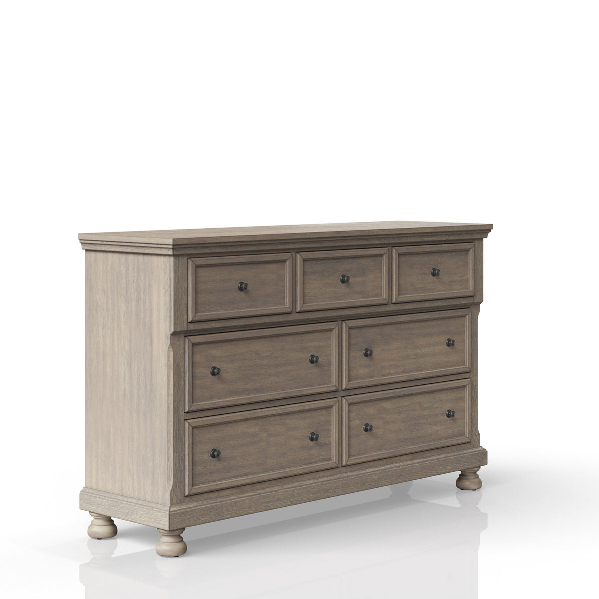 Seven Drawer Dresser Antique