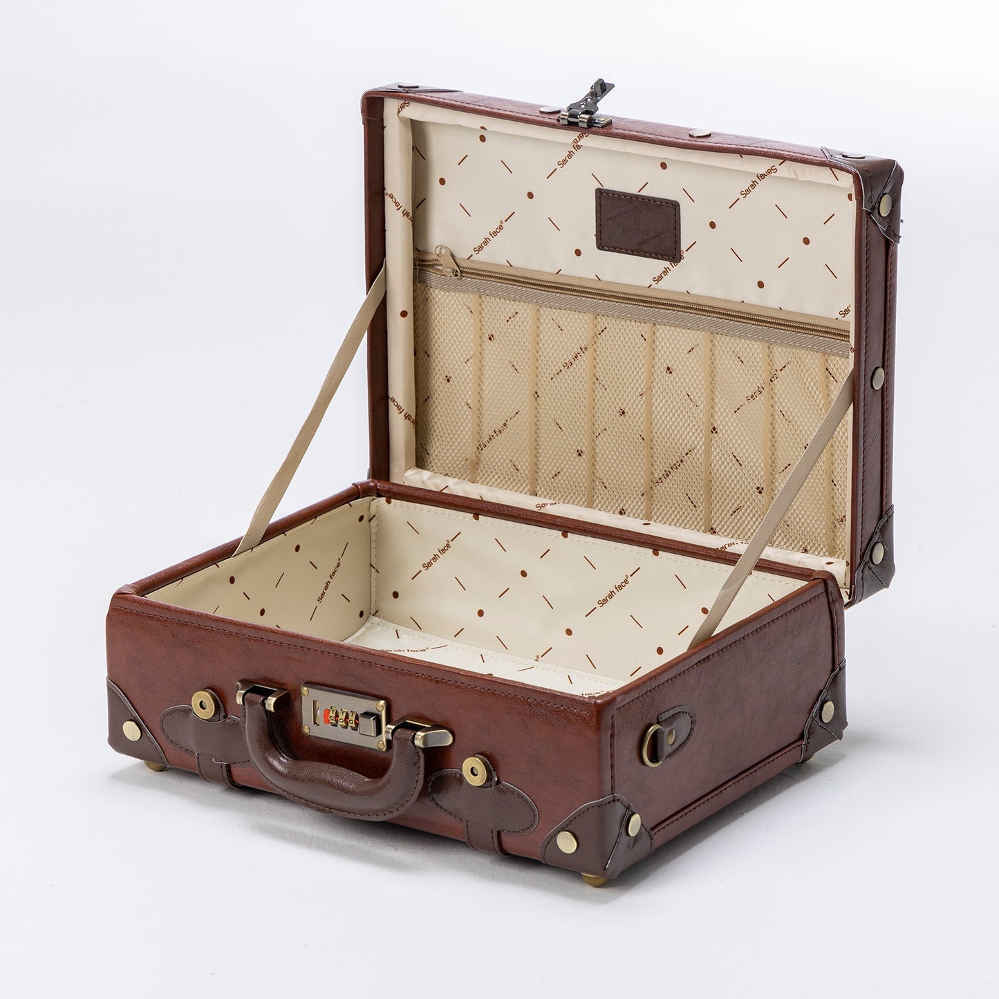 SarahFace Briefcase - Caramel Brown's