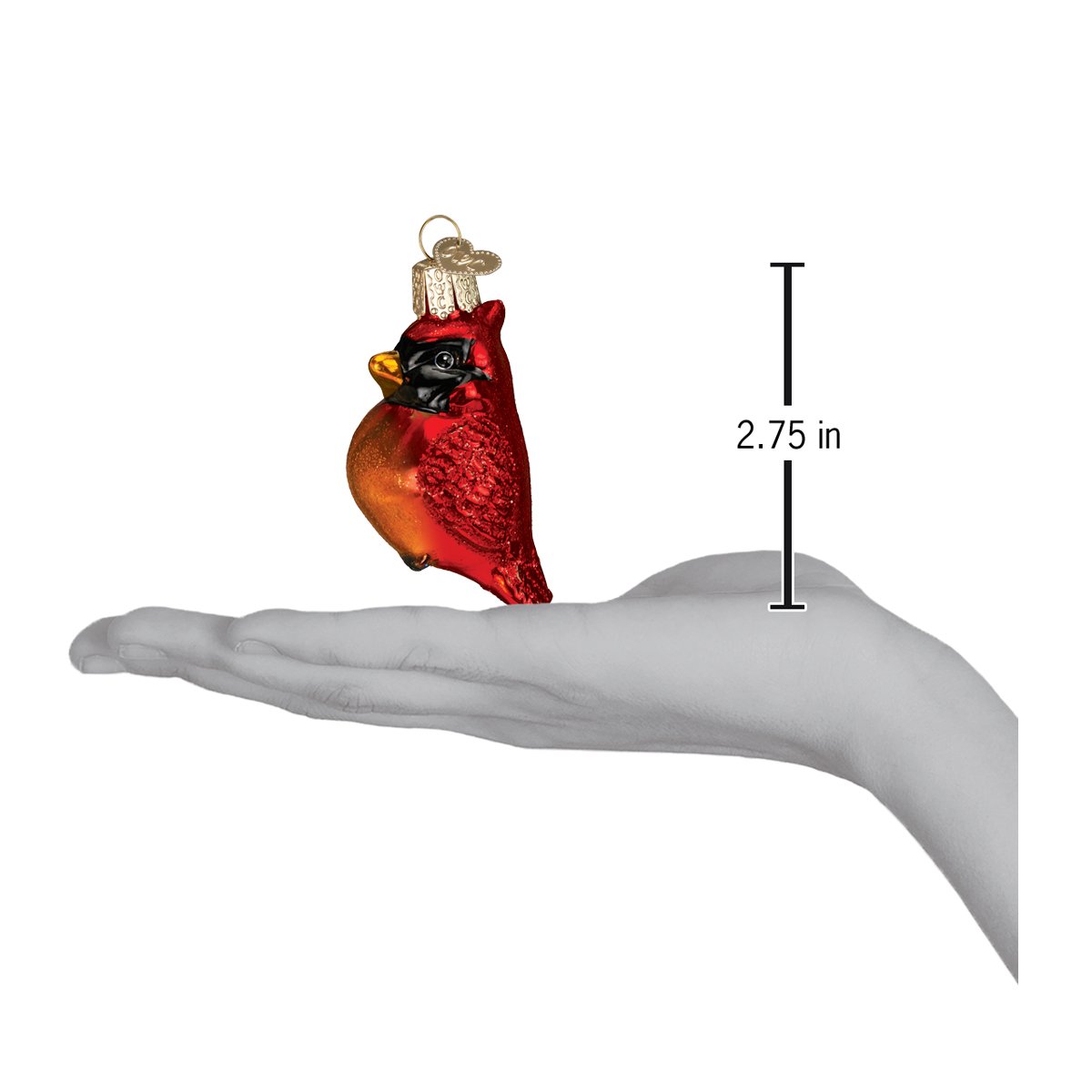 Mini Cardinal Ornament