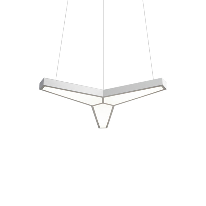 Addison Modern Y-Shaped LED Ceiling Lamp: Illuminate Your Space in Style