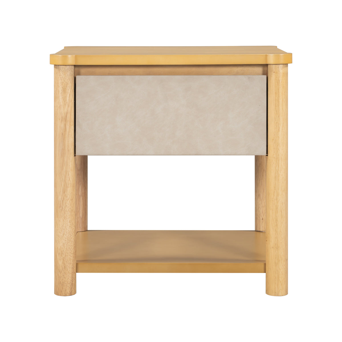 Wood Nightstand Set - Modern Nightstands with Drawer