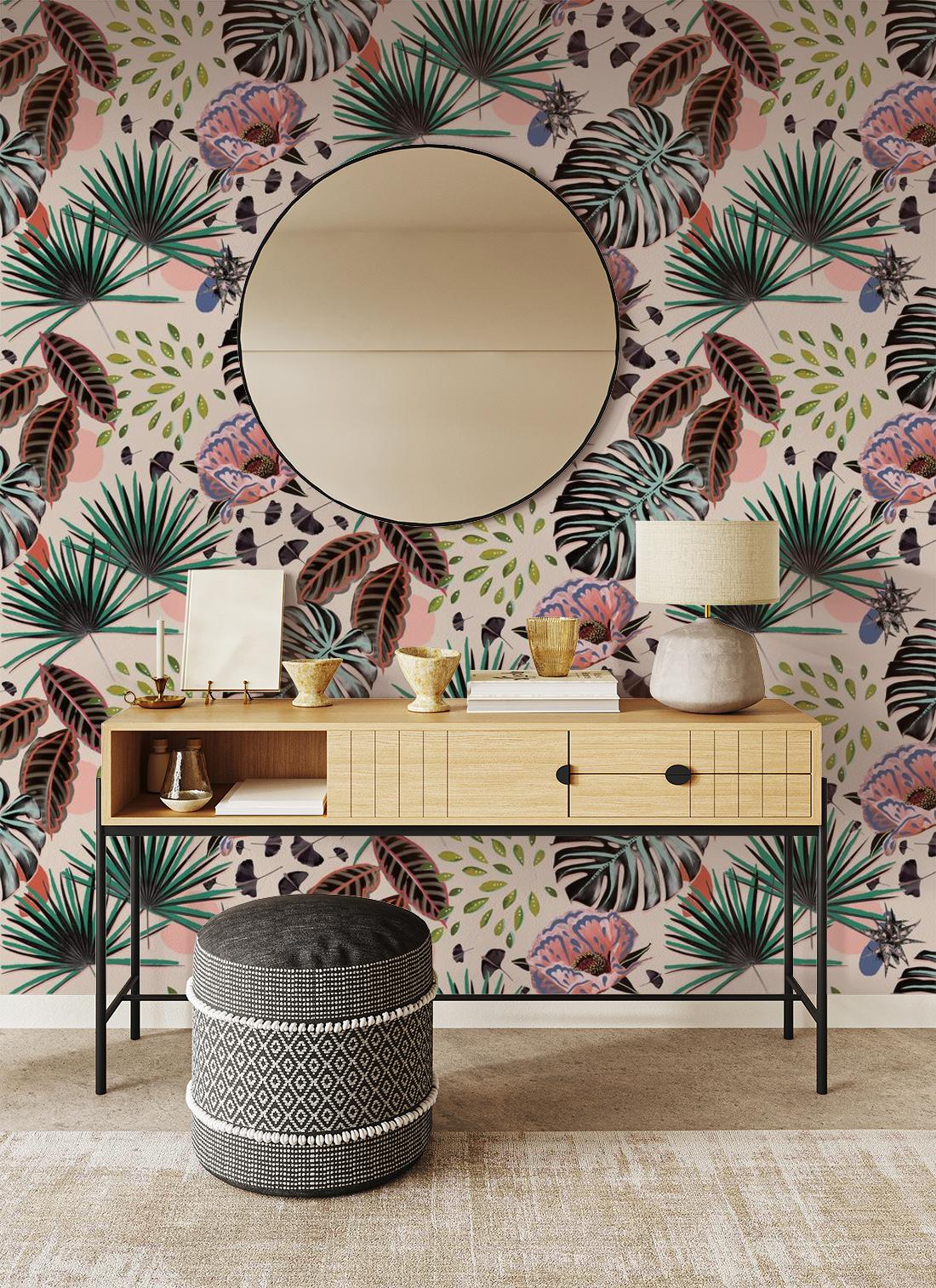 Floral Pop Wallpaper