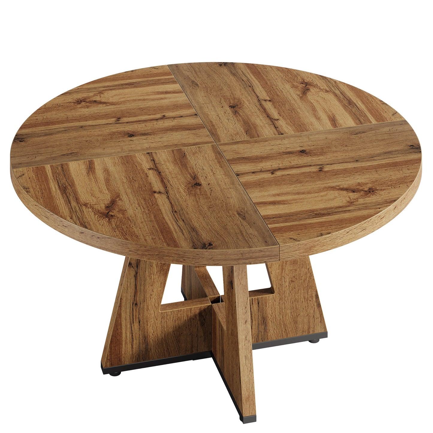 47" Round Farmhouse Dining Table