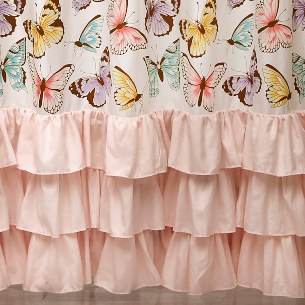 Flutter Butterfly Shower Curtain