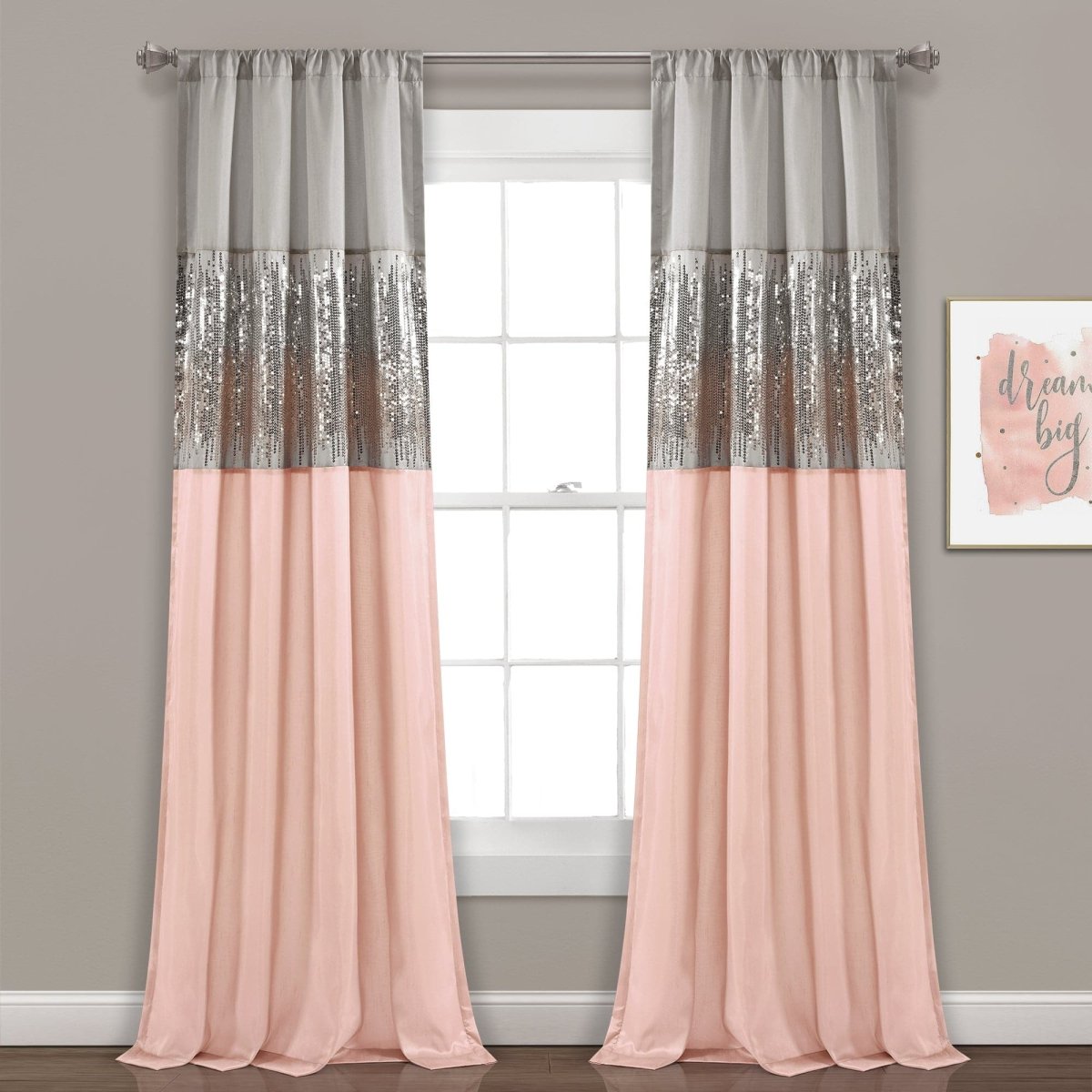 Night Sky Window Curtain (Single Panel)