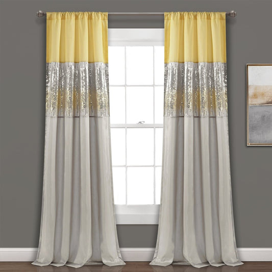Night Sky Window Curtain (Single Panel)