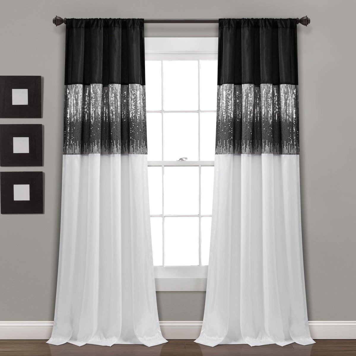 Night Sky Window Curtain (Single Panel)