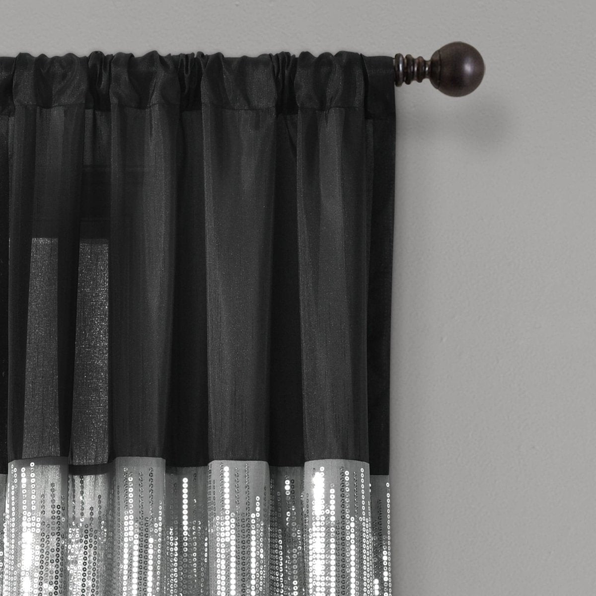 Night Sky Window Curtain (Single Panel)