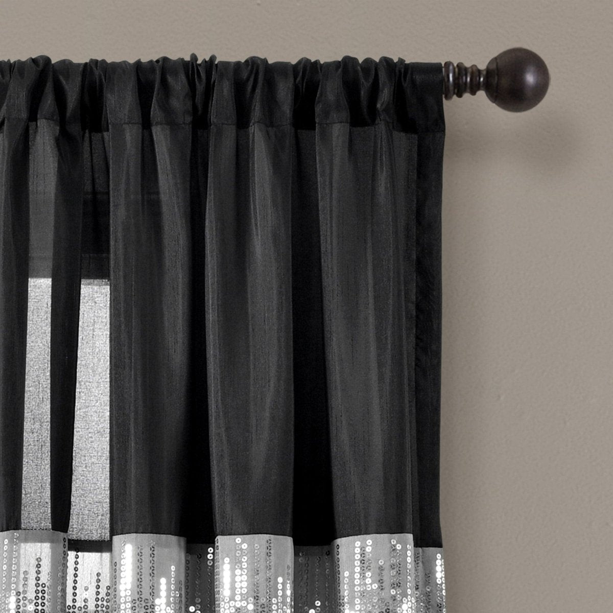 Night Sky Window Curtain (Single Panel)