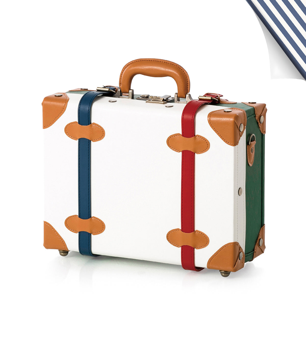 Minimalism Briefcase - Green/Pearl's
