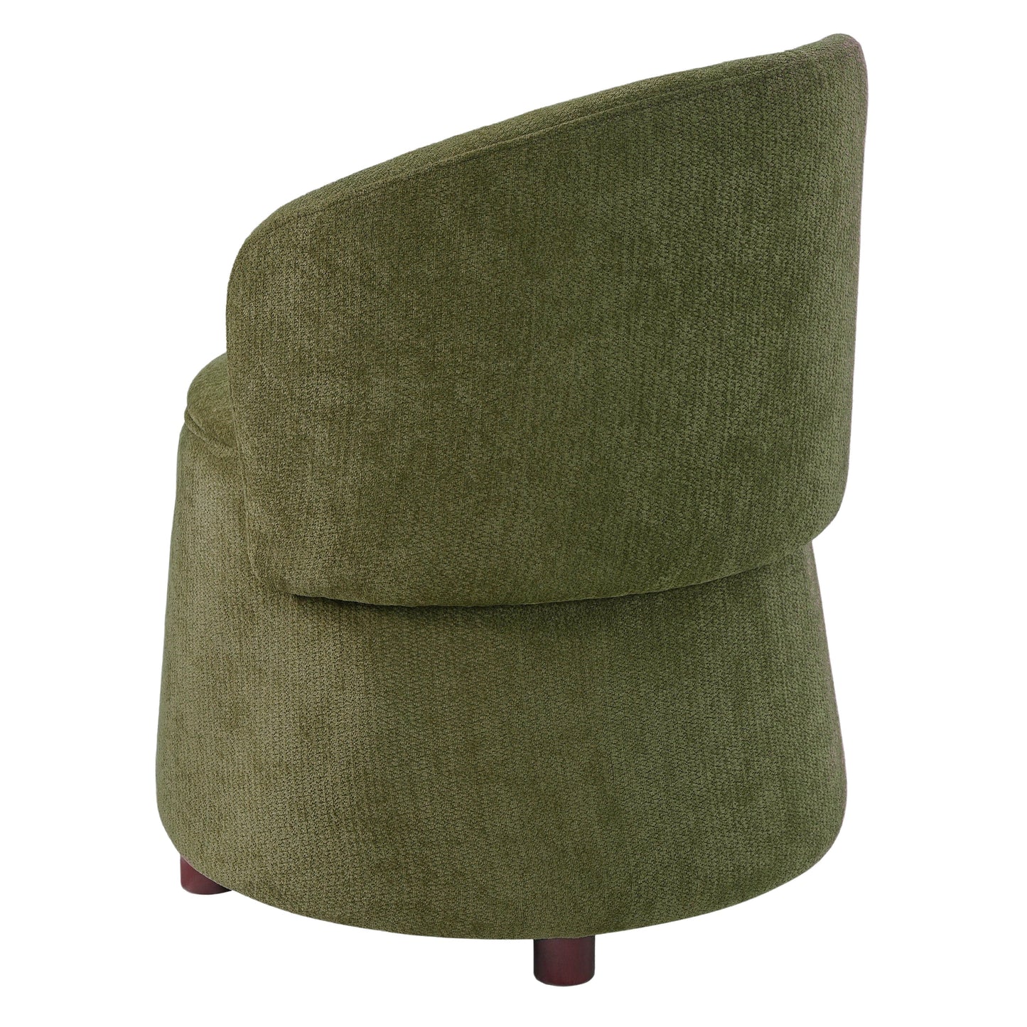 Green Pet Friendly Chair with Hidden Pet Nook