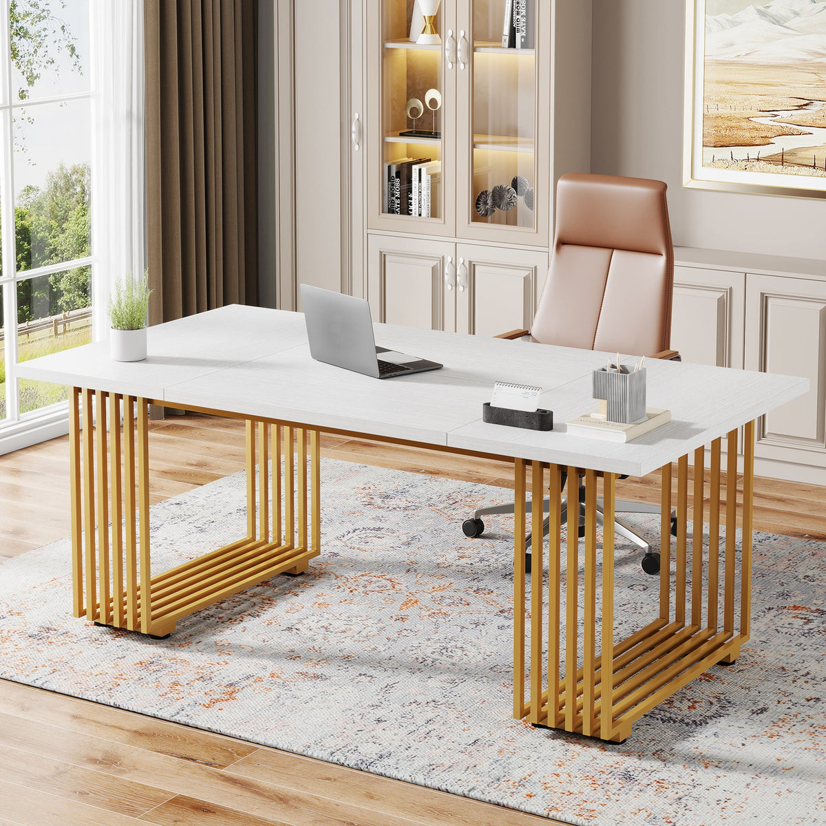 70.9” Modern Executive Desk, Large