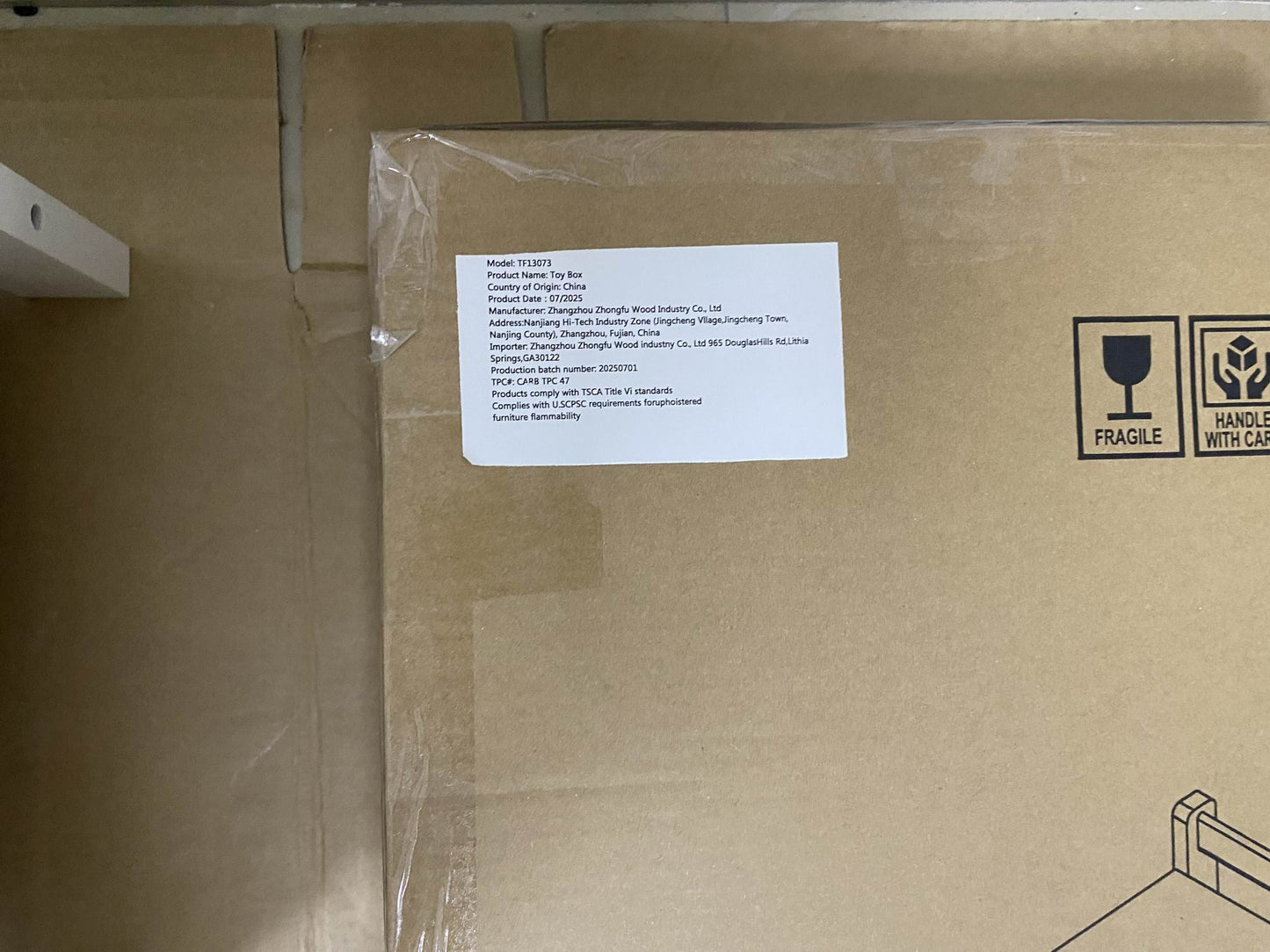 Kids Toy Box Chest