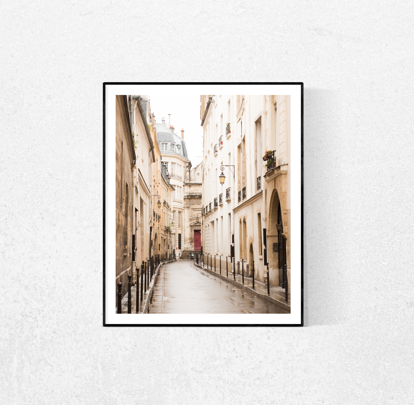 Rainy Morning in the Marais