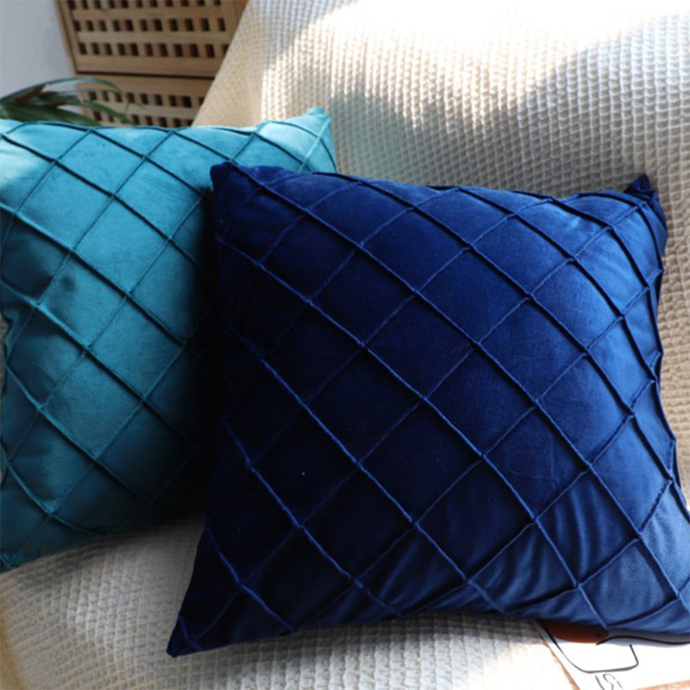 Beautiful combination Set of 2 Pillow Covers With Inserts  comes with well mixed colors of one of each