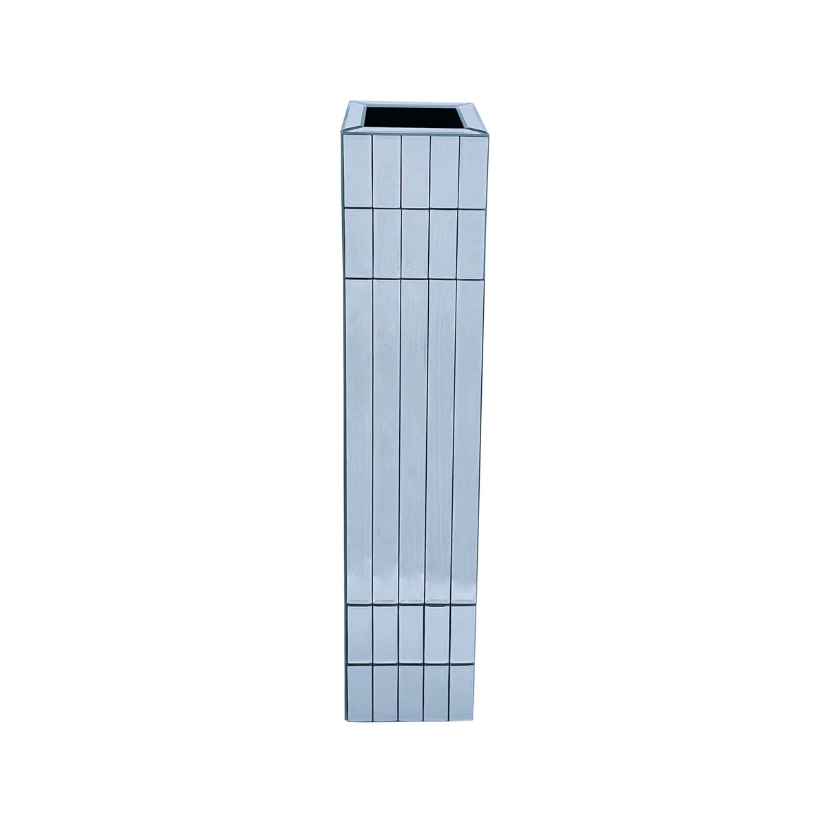 Tall Floor Vase 29.92" (76cm) Mirrored Floor Vase