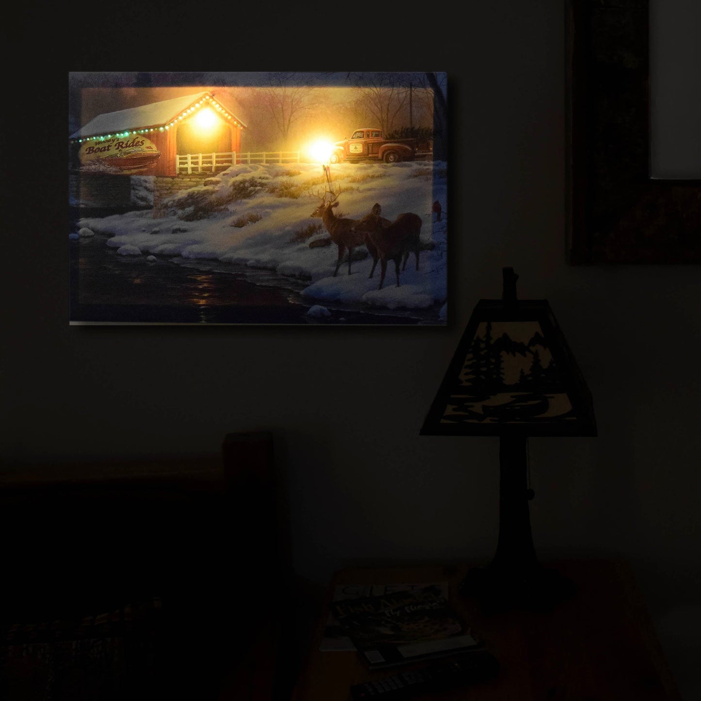 LED Art 24in x 16in-Holiday Traditions