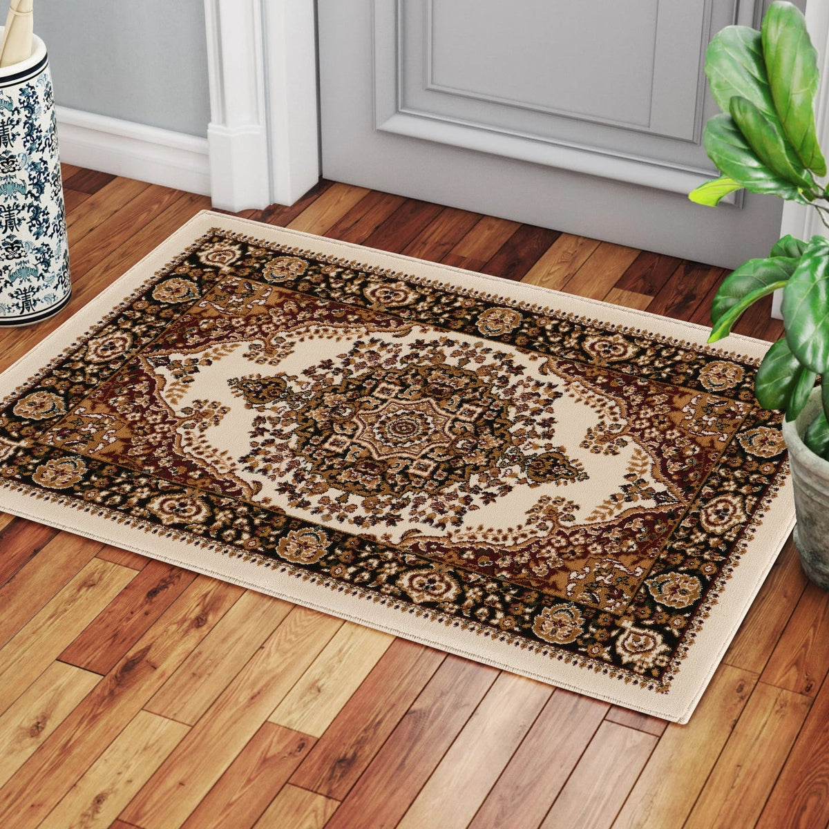 Manchester GC_HER5006 Traditional Medallion Rug
