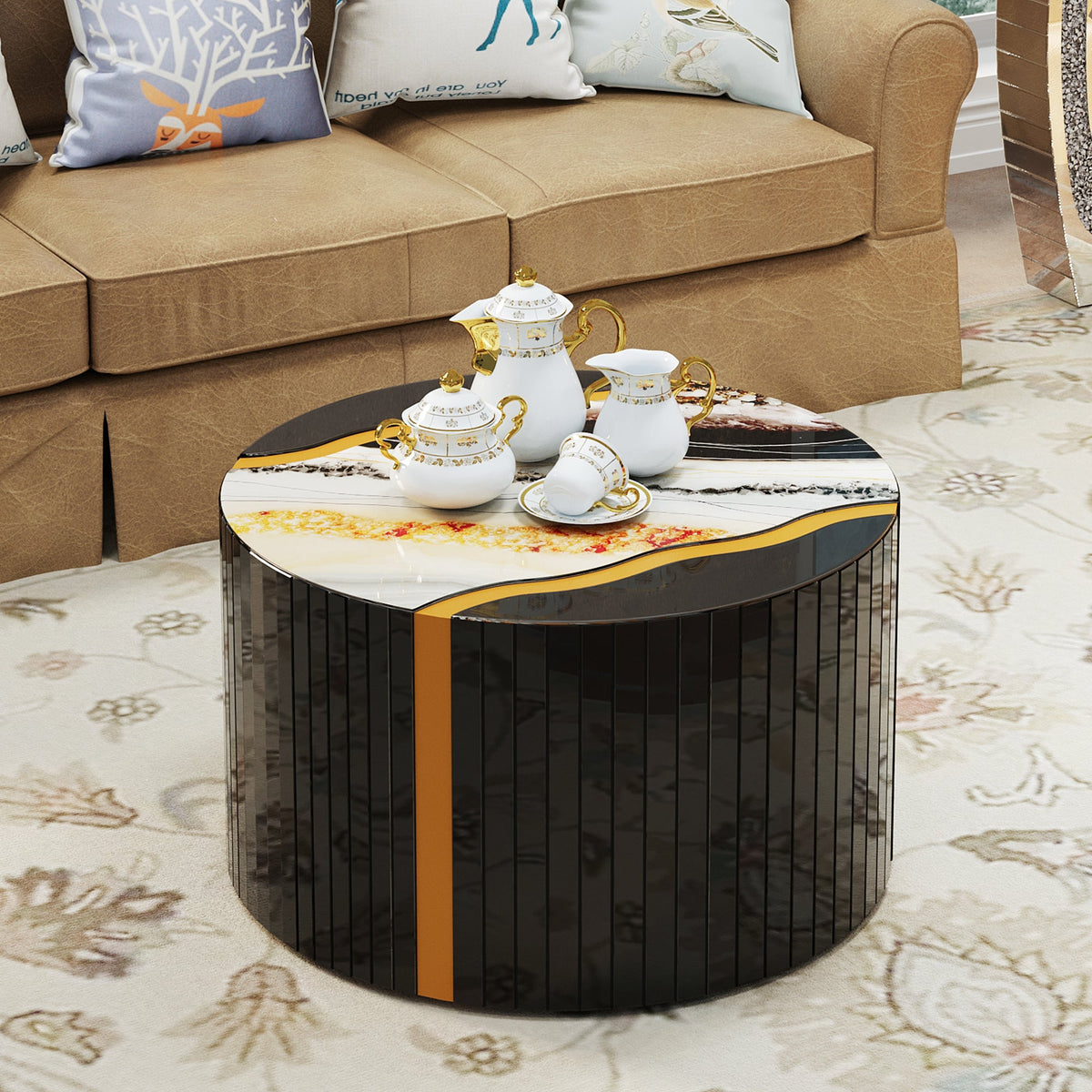 Modern Round Coffee Table