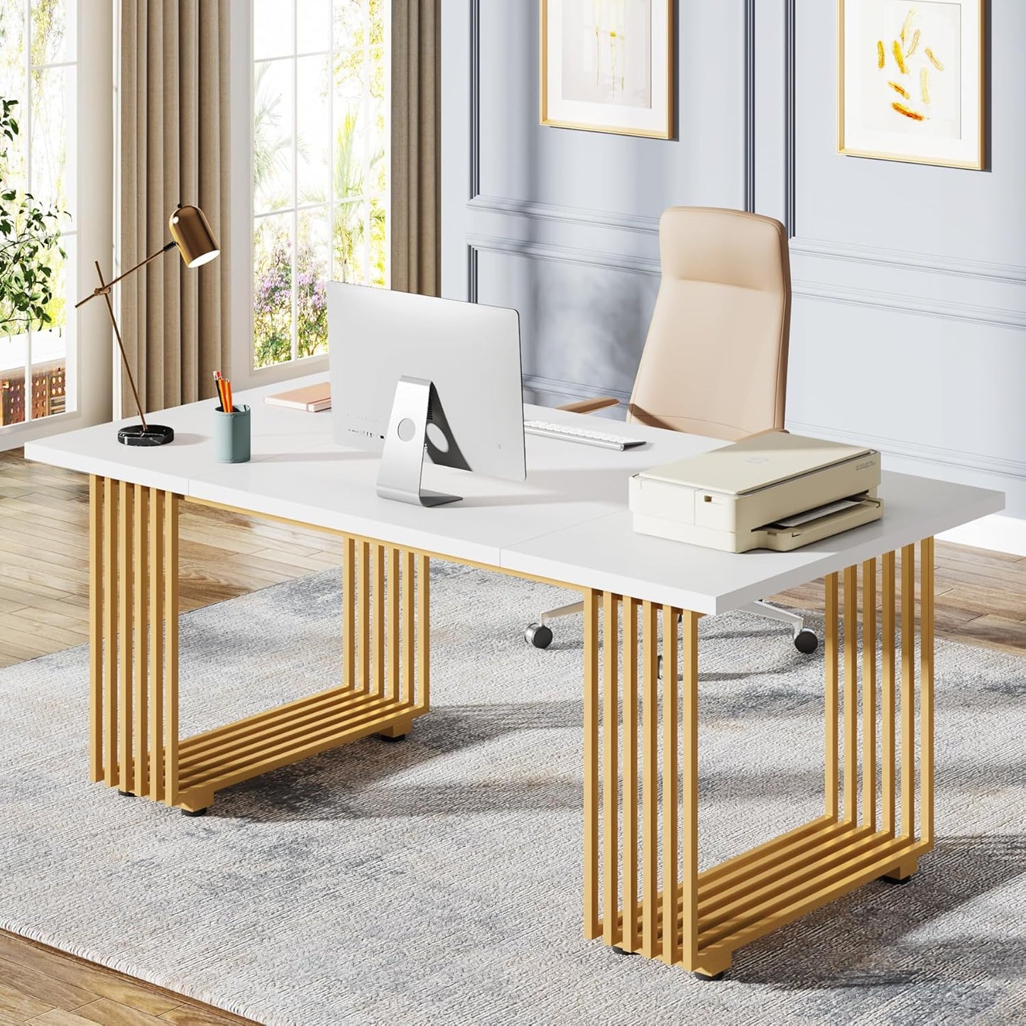 70.9” Modern Executive Desk, Large