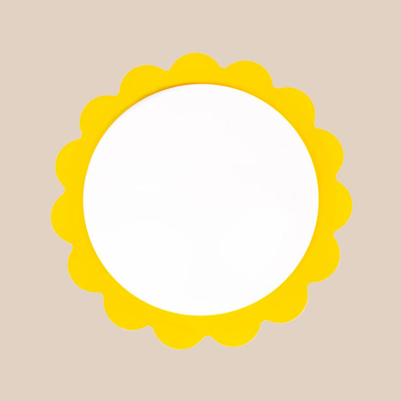 Blooming Beauty: Cartoon Flower LED Ceiling Light