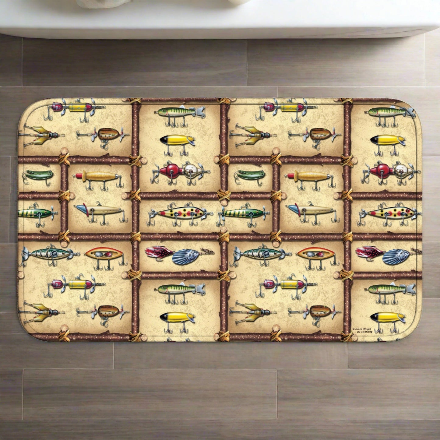 Memory Foam Mat-Antique Lure