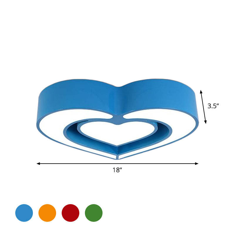 Valentina Hearts for Dreamland: Rotating LED Ceiling Light