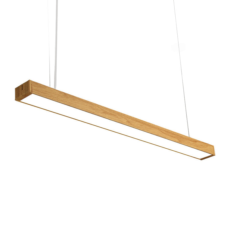 Axel's Modern Linear Pendant Lamp: Sleek Aluminum Design in Multiple Sizes