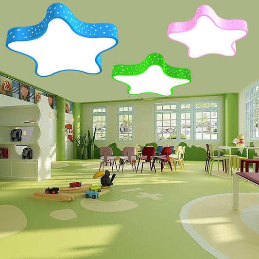 Dazzling Starry Night for Kids: Dimmable LED Ceiling Light