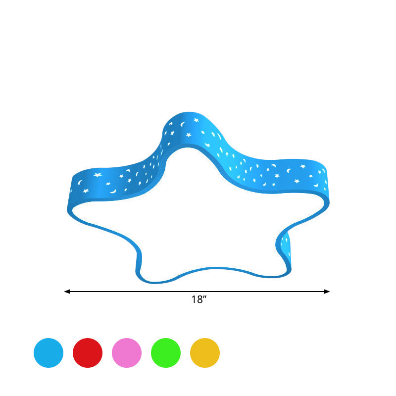 Dazzling Starry Night for Kids: Dimmable LED Ceiling Light