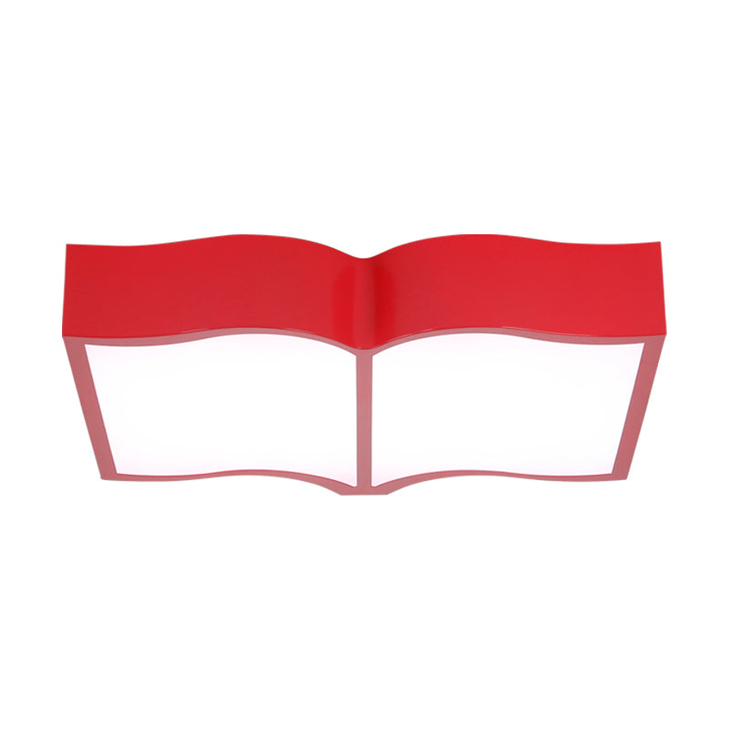 Emma's Playful Book Light - Warm LED Glow for Children's Rooms