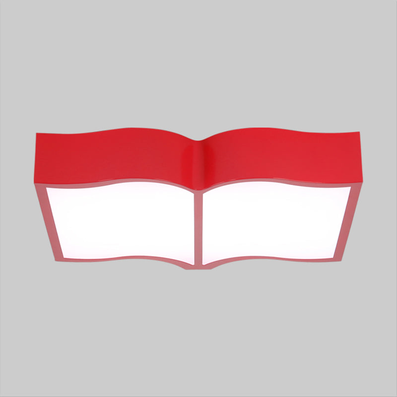 Emma's Playful Book Light - Warm LED Glow for Children's Rooms