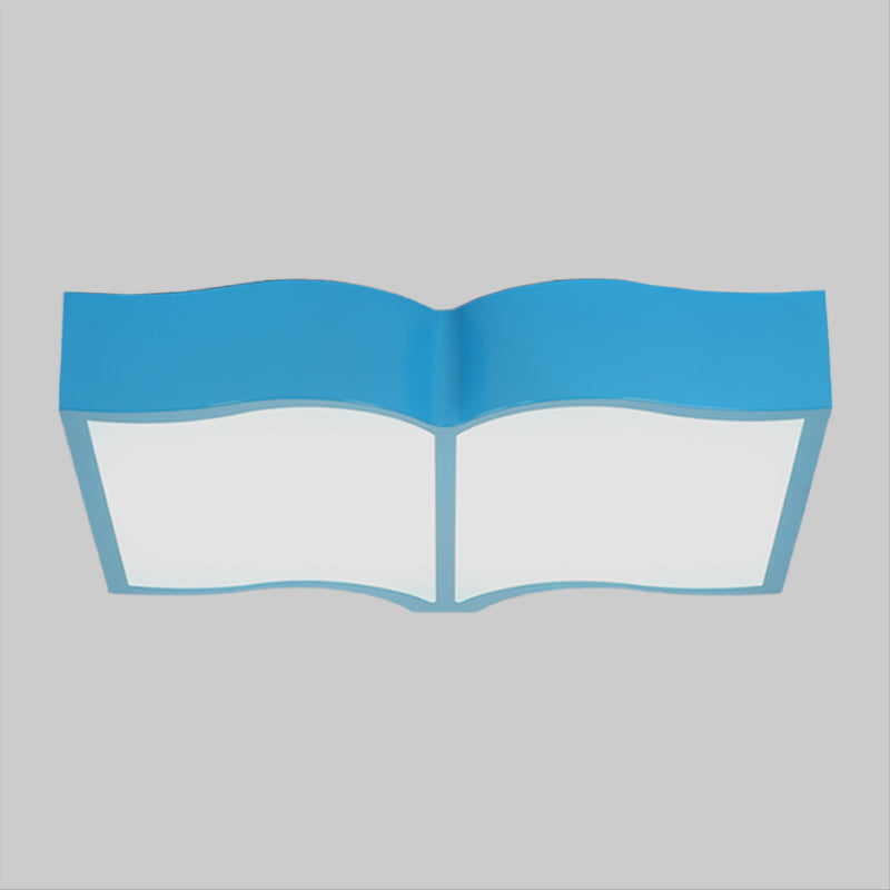 Emma's Playful Book Light - Warm LED Glow for Children's Rooms