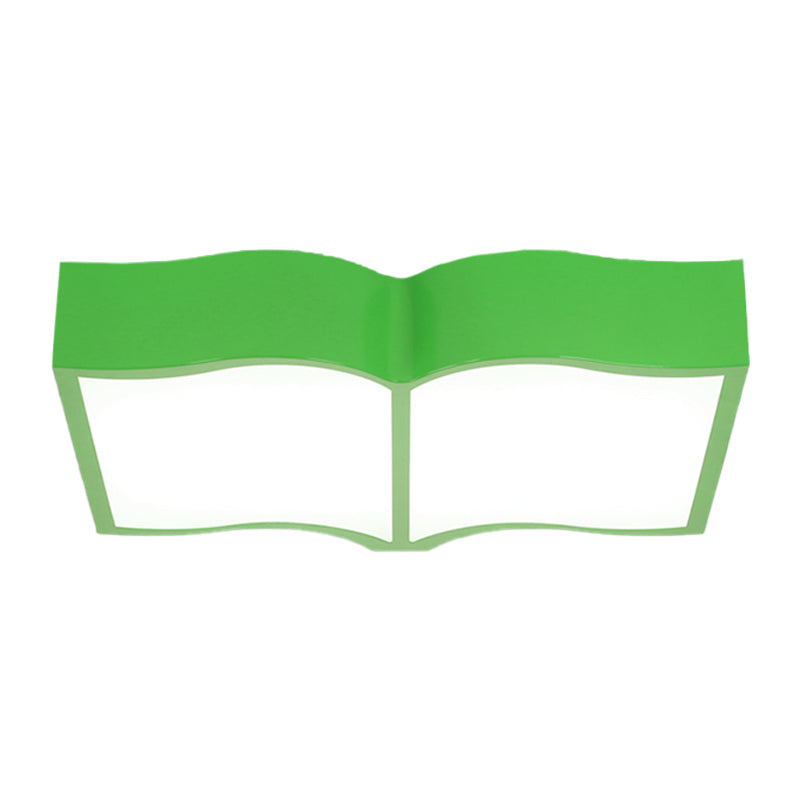 Emma's Playful Book Light - Warm LED Glow for Children's Rooms