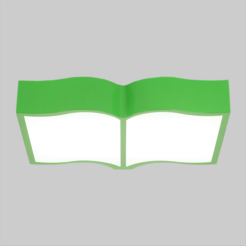 Emma's Playful Book Light - Warm LED Glow for Children's Rooms