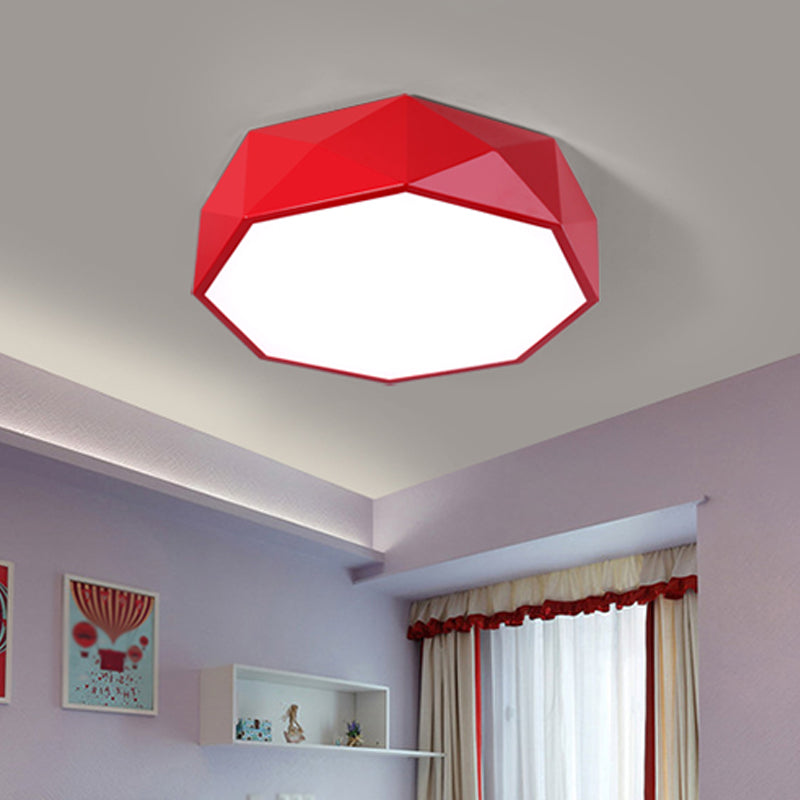 Brighten Your Space with Playful Colors: Acrylic Polygon LED Light