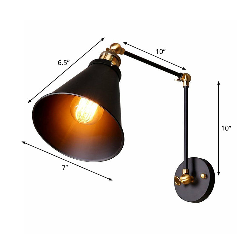 Shine a Light on Industrial Chic: The Farmhouse Bistro Wall Lamp