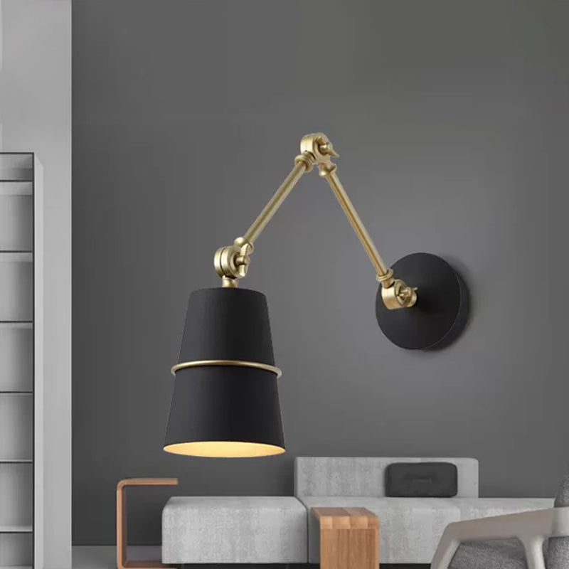 Chloe's Modern Swing Arm Wall Lamp: A Versatile Reading Light