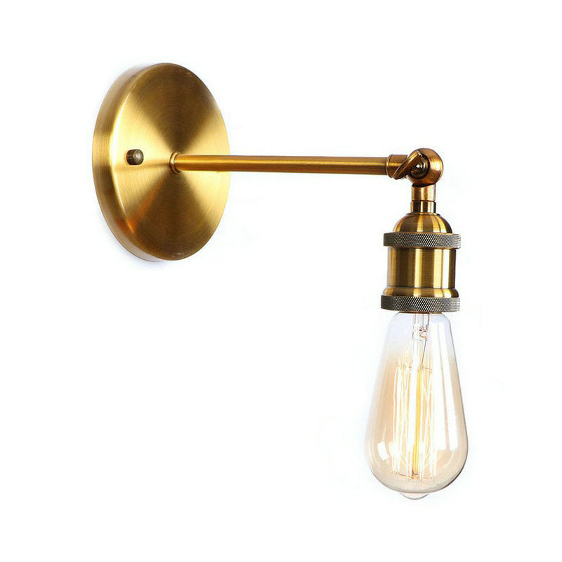 Embrace Industrial Versatility: The Adjustable Wall Sconce with Selectable Shade