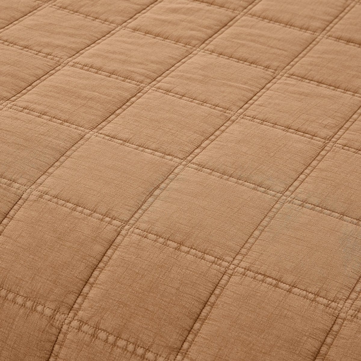 Logan Stone Washed Cotton Quilt 3 Piece Set