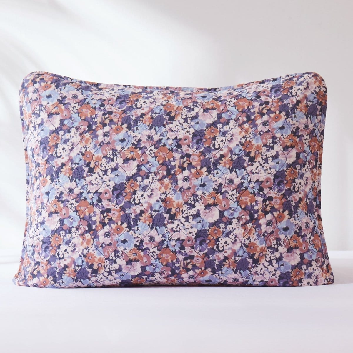 Alicia Camo Floral Cotton Quilt Set