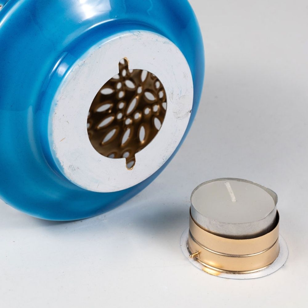 Garden Party Indoor/Outdoor Tealight Lantern - Celadon