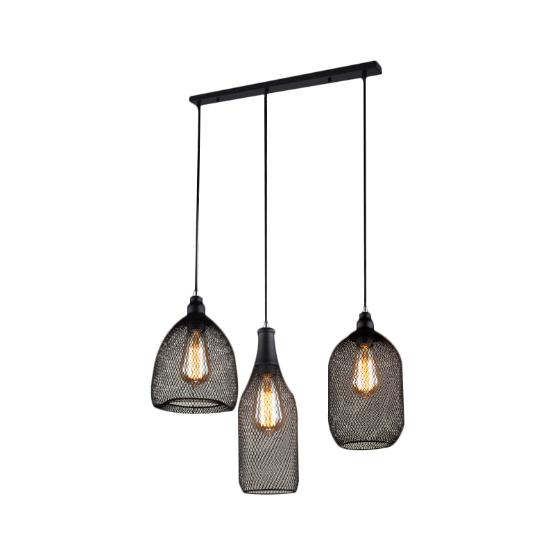 Sofia Industrial Chandelier: A Striking Centerpiece for Your Dining Room
