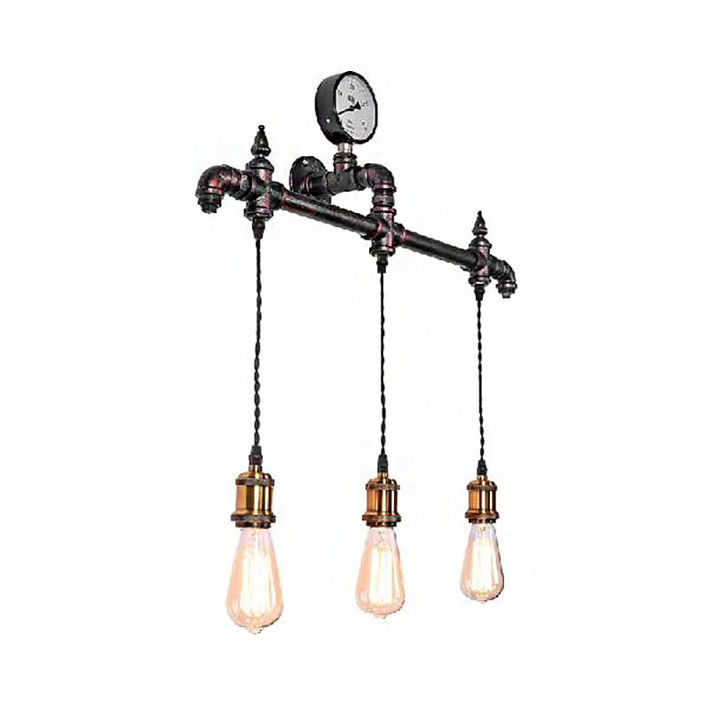 Ezra's Industrial Sconce: Rustic Flair & Warm Illumination