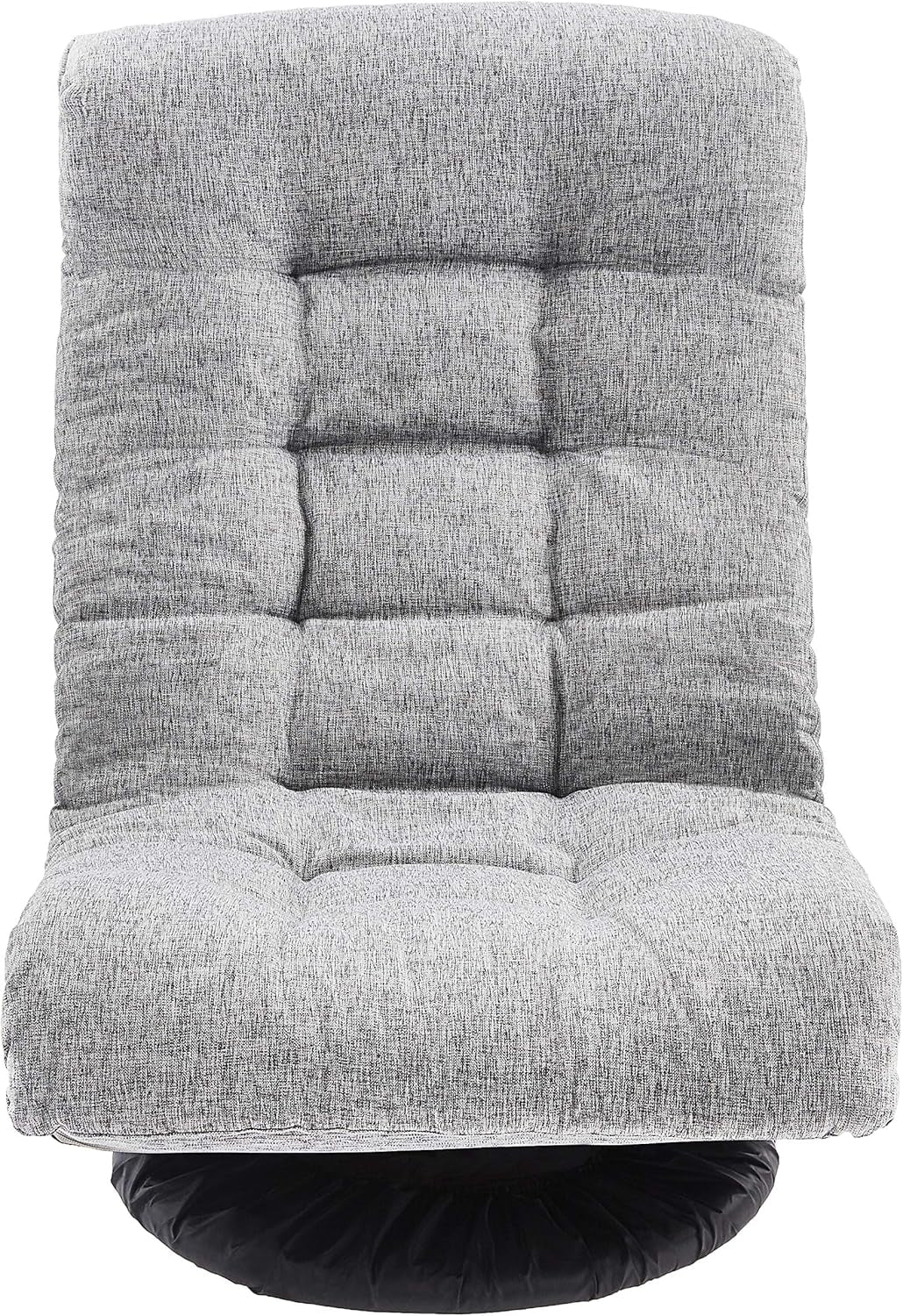 Grey Adjustable Swivel Ergonomic Headrest Lounge Chair